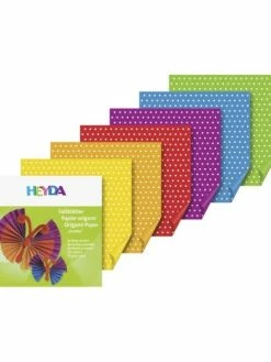 Heyda Papier Pour Origami - Pois - 200x200 -V-Zug shop papier pour origami pois 200x200 p 2
