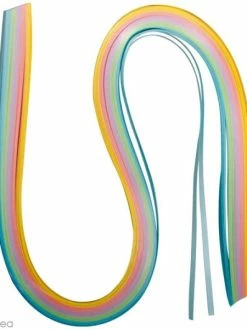 Rayher Papier Pour Quilling 50 X 0,3 Cm - Pastel - Assortiment X 100