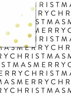Papier Recto Verso 30,5cm X 30,5cm Merry Christmas - My Mind's Eye