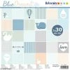 Papier Scrapbooking Artemio - Blue Dreams Kraft - 30,5 X 30,5 Cm - 60 Pcs