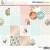 Papier Scrapbooking Artemio Foil Cuivré - Jardin Secret - 30,5 X 30,5 Cm - 40 Pcs