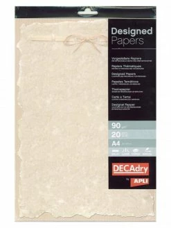 Apli Agipa Papier Thématique Parchemin - A4 - 90g - DECAdry