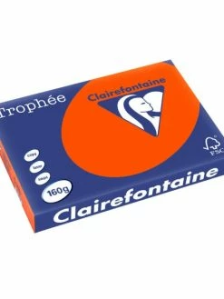 Clairalfa Papier Universel "Trophée" - 160 G/m² - A3 - Rouge Cardinal
