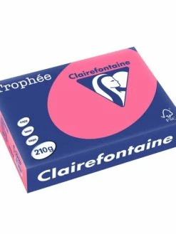 Clairalfa Papier Universel "Trophée" - 210 G/m² - A4 - Fuchsia