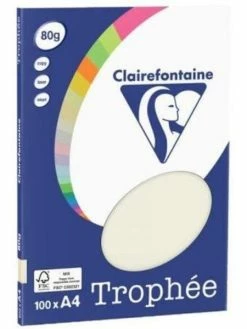 Clairalfa Papier Universel "Trophée" - 80 G/m² - A4 - Couleurs Intenses