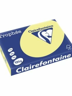 Clairalfa Papier Universel "Trophée A4", 120 G/m² - Jonquille