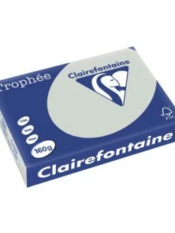 Clairalfa Papier Universel "Trophée A4", 160 G/m² - Gris Acier