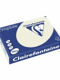 Clairalfa Papier Universel "Trophée A4", 160 G/m² - Gris Perle