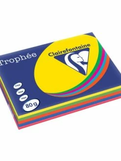 Clairalfa Papier Universel "Trophée A4", 80 G/m² - Assorti Intense