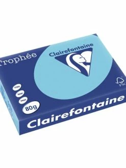 Clairalfa Papier Universel "Trophée A4", 80 G/m² - Bleu Alizé