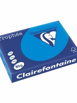 Clairalfa Papier Universel "Trophée A4", 80 G/m² - Turquoise