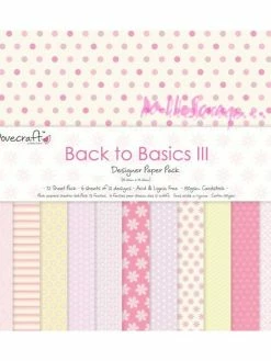 Papiers - 20 X 20 Cm - Dovecraft - 24 Feuilles