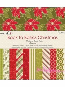 Papiers - 20 X 20 Cm - Dovecraft - NOEL - Les 24 Feuilles