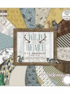 Papiers Imprimés 20 X 20 Cm - First Edition Paper - Les 16 Feuilles