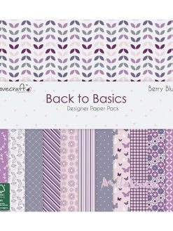 Papiers Imprimés Dovecraft 15 X 15 Cm - 24 Feuilles