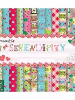 Papiers Imprimés Dovecraft 15 X 15 Cm - 24 Feuilles