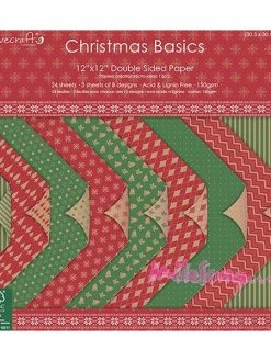 Papiers Imprimés Dovecraft - NOEL - Les 24 Feuilles