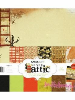 Papiers Imprimés Kaisercraft's - 12 Feuilles Recto Verso