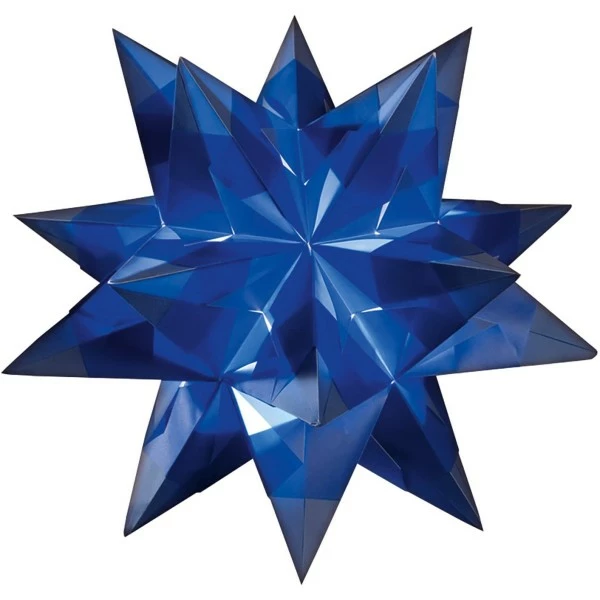 FOLIA Papiers Pour Origami "Bascetta" - 15 X 15 Cm - Bleu 2 FOLIA Papiers Pour Origami "Bascetta" - 15 X 15 Cm - Bleu – Image 2