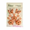 Papillons, Fleurs Tissu - Petaloo -10 Pièces