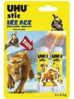 UHU® Paquet De 2 Bâtons De Colle "Age De Glace" - 8,2 G.