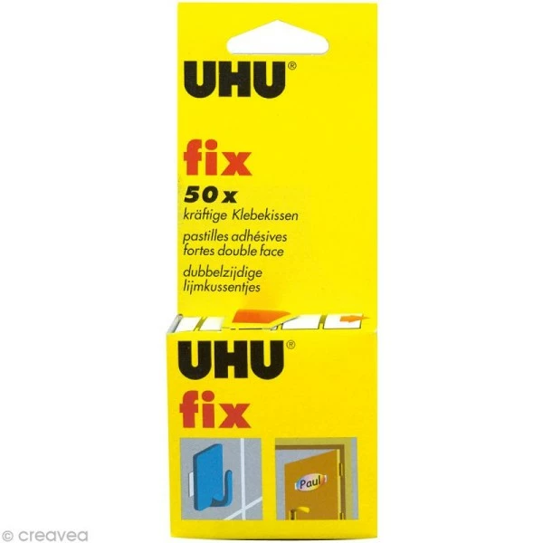 UHU® Pastille Adhésive Double Face UHU X 50 1 UHU® Pastille Adhésive Double Face UHU X 50