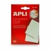 Pastilles Adhésives Transparentes APLI X 64