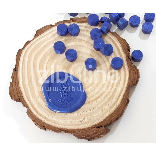 Zibuline Pastilles De Cire - Bleu Roi Nacré 1 Zibuline Pastilles De Cire - Bleu Roi Nacré