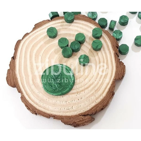 Zibuline Pastilles De Cire - Emeraude Nacré 1 Zibuline Pastilles De Cire - Emeraude Nacré