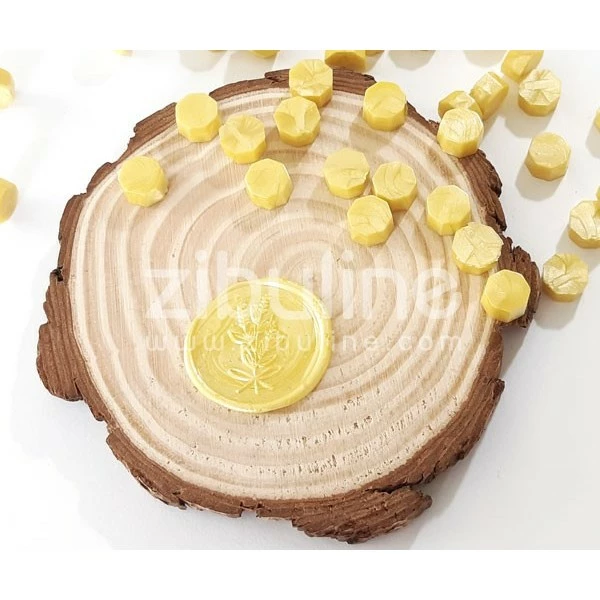 Zibuline Pastilles De Cire - Jaune Nacré 1 Zibuline Pastilles De Cire - Jaune Nacré