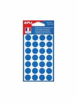Apli Agipa Pastilles De Signalisation - Diamètre : 15 Mm - Bleu