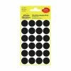 AVERY Zweckform Pastilles Permanentes - Ø 18 Mm - Noir