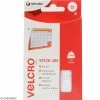 VELCRO® Pastilles Velcro Auto Agrippantes - A Coller - Blanc - 16 Mm - 16 Pcs