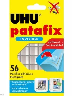 UHU® Patafix Invisible X 56 Pastilles Transparentes