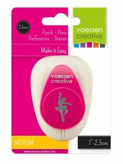 Vaessen Creative Perforatrice à Levier Danseuse 2,5cm
