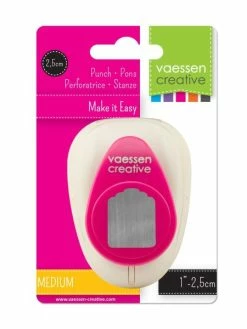 Vaessen Creative Perforatrice à Levier étiquette 2,5cm
