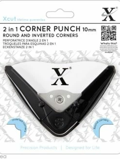Docrafts Xcut Perforatrice D'angle 2 En 1 Xcut - Angle Arrondi 10 Mm
