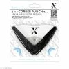 Docrafts Xcut Perforatrice D'angle 2 En 1 Xcut - Angle Arrondi 5 Mm