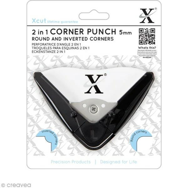 Docrafts Xcut Perforatrice D'angle 2 En 1 Xcut - Angle Arrondi 5 Mm 1 Docrafts Xcut Perforatrice D'angle 2 En 1 Xcut - Angle Arrondi 5 Mm