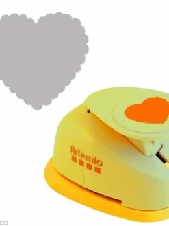 Artemio Perforatrice GM Coeur Ondulé - 3,5 Cm