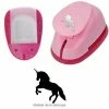 Artif Perforatrice L, Motif Licorne, Dim. 2,9 X 2,8 Cm, Cheval à Corne, Pour Scrapbooking