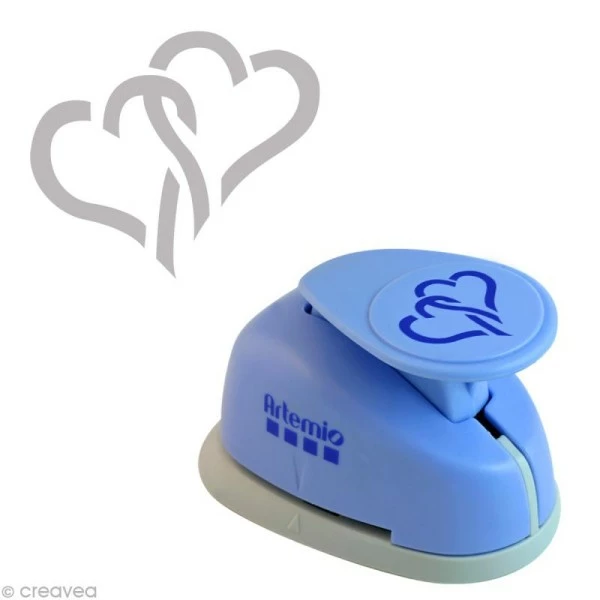 Artemio Perforatrice MM Coeurs Enlacés - 2.5 Cm 1 Artemio Perforatrice MM Coeurs Enlacés - 2.5 Cm