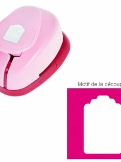 Efco Perforatrice Motif Etiquette Label 68 X 45 Mm