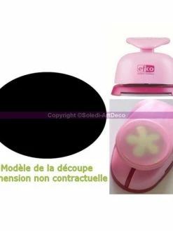 Efco Perforatrice Motif Oval, Dimension 2,5 X 1,9 Cm