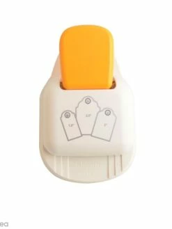 Vaessen Creative Perforatrice Tag Punch 3 En 1 - Etiquettes Arrondies