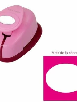 Efco Petite Perforatrice Motif Oval, Dimension 1,6 X 1,2 Cm