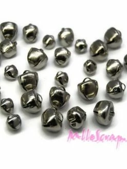 Petites Clochettes Argentées Noel - Dovecraft - 30 Pièces