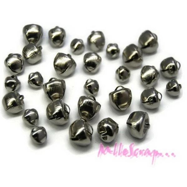 Petites Clochettes Argentées Noel - Dovecraft - 30 Pièces 1 Petites Clochettes Argentées Noel - Dovecraft - 30 Pièces