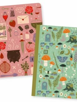 Djeco Petits Carnets De Notes Camille - 10,5 X 15 Cm - 2 Pcs