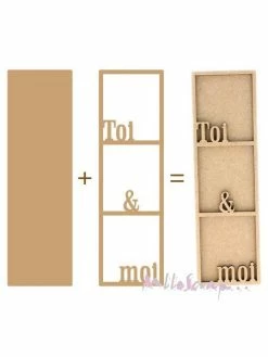 Photomaton Bois Toi Et Moi - Boanita - 1 Pièce